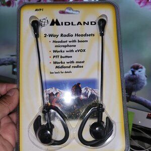 Midland - 2-way Radio Headset (Brand new sealed)